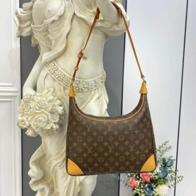 Replica Louis Vuitton Monogram Boulogne 35 Shoulder Bag M51260